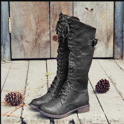 ND | Bottes à lacets vintage