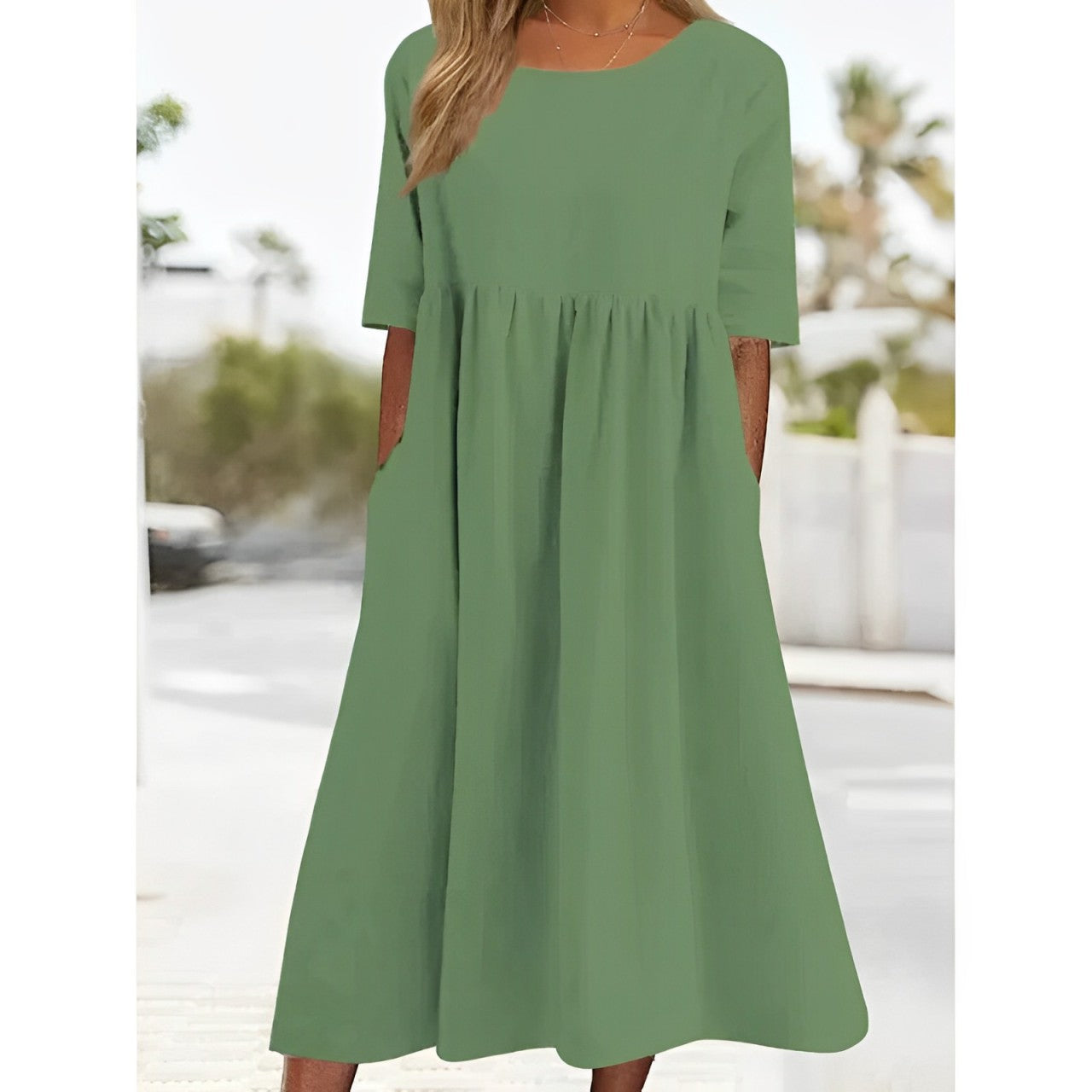 ND | Robe midi unie