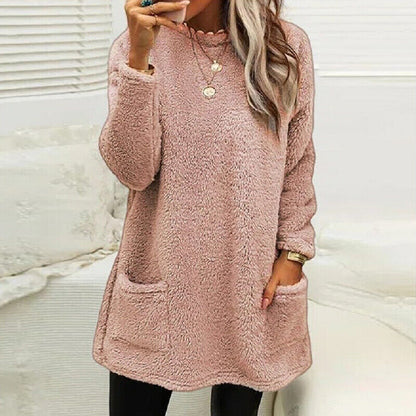 ND | Pull douillet en peluche polaire avec poches