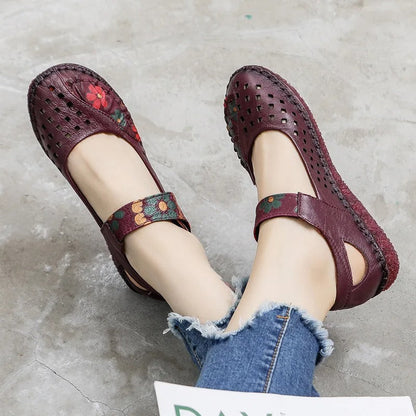 EP | Découpe florale Chaussures Slipper