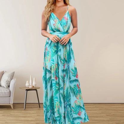 EP | Robe longue à imprimé multicolore