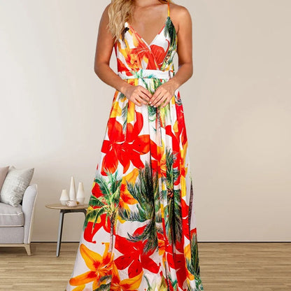 EP | Robe longue à imprimé multicolore